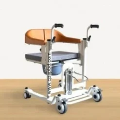 Hydraulic Patient Lifting Transfer Commode Wheelchair